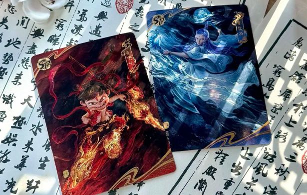 卡难求” 成爆款竟然是开化出品！麻将胡了2试玩网站哪吒卡牌 “一
