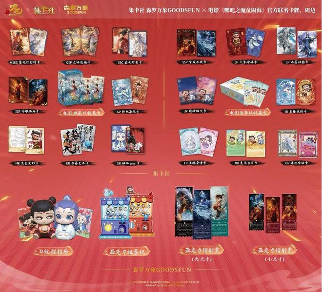 》收藏卡牌销售破亿！杰森娱乐集团出品PG电子游戏麻将胡了首发：《哪吒2